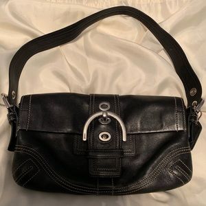 Coach Black Leather Purse
